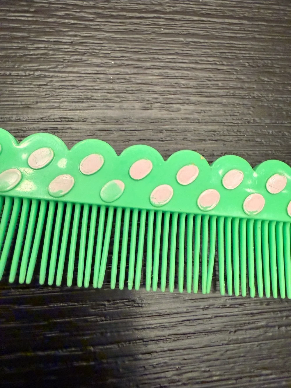 Vintage AVON Curly Caterpillar Novelty Children's Comb Hairbrush